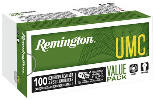 Remington Ammunition R23970 UMC  357 Mag 125 gr Semi-Jacketed Hollow Point (SJHP) 100 Bx/ 6 Cs (Value Pack)