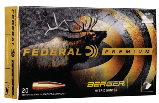 Federal P270BCH1 Premium  270 Win 140 gr Berger Hybrid Hunter 20 Bx/ 10 Cs