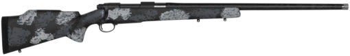 Nosler 44548 M48 Long-Range Carbon 6.5 Creedmoor 4+1 26" Sniper Gray Cerakote Elite Midnight Camo Manners MCS-T Elite Tac Stock Right Hand