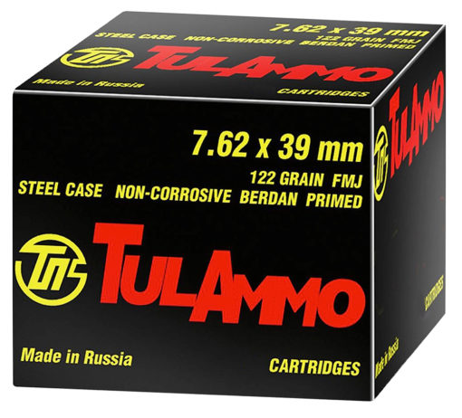 Tulammo UL076240 Rifle  7.62x39mm 122 gr HP 20 Bx/ 25 Cs