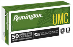 Remington Ammunition 23728 UMC  9mm Luger 115 gr 1145 fps Full Metal Jacket (FMJ) 50 Bx/10 Cs
