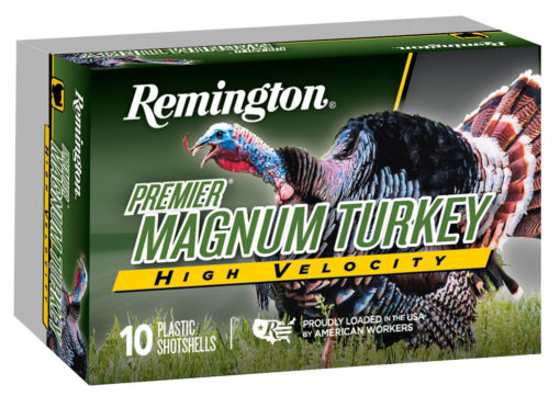 Remington Ammunition 28031/PHV12M5A Premier Magnum Turkey High Velocity 12 Gauge 3" 1 3/4 oz 1300 fps 5 Shot 5 Bx/20 Cs