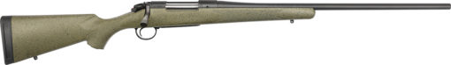 Bergara Rifles B14S107C B-14 Hunter 7mm-08 4+1 22" Black Cerakote Rec/Barrel SoftTouch Green Speckled Molded Fixed Stock Right Hand (Full Size)
