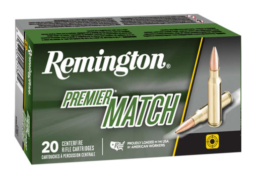 Remington Ammunition RM65GR1 Premier Match 6.5 Grendel 120 gr Open Tip Flat Base (OTFB) 20 Bx/ 10 Cs