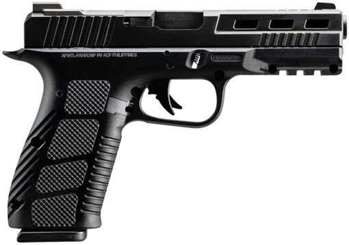Rock Island 56625 STK100  9mm Luger 4.50" 17+1 Black Anodized Frame & Slide Black Aluminum Grip