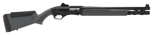 Savage Arms 57787 Renegauge Security 12 Gauge 18.50" 6+1 Matte Black Rec/Barrel Matte Gray Monte Carlo Stock Right Hand (Full Size) with Ghost Ring Sights