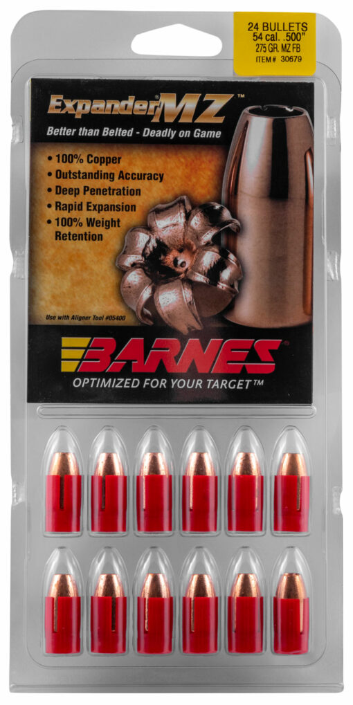 Barnes Bullets 30679 Expander MZ  54 Cal 275 GR 24 Per Box