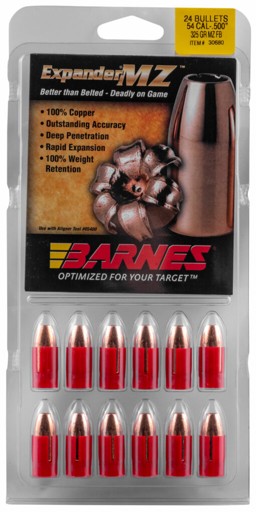 Barnes Bullets 30680 Expander MZ  54 Cal 325 GR 24 Per Box