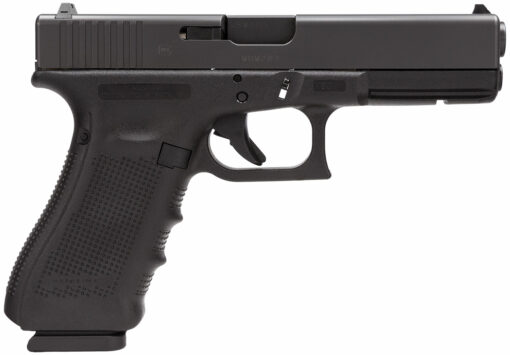 Glock PG1759203 G17C Gen4 Compensated Double 9mm Luger 4.48" FS 17+1 Black Interchangeable Backstrap Grip Black