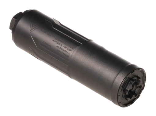 CGS SUPPRESSORS CGSHYPERIONK Hyperion K Compact 7.62x39mm 6.37" Black Anodized 1.75"