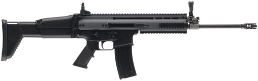 FN 98521 SCAR 16S Carbine Semi-Automatic 223 Rem/5.56 NATO 16.25" 30+1 Black Telescoping Side-Folding w/Adjustable Cheek Stock Black Aluminum Receiver