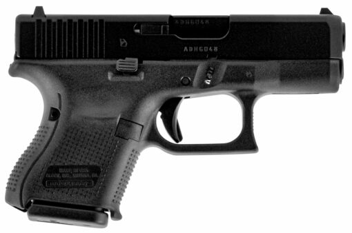 Glock UA2650201 G26 Gen5 Subcompact 9mm Luger 3.43" 10+1 Black nDLC Steel with Front Serrations Slide Black Interchangeable Backstrap Grip Fixed Sights