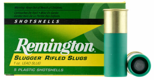 Remington Ammunition 20300 Slugger  12 Gauge 2.75" 1 oz 1560 fps Rifled Slug Shot 5 Bx/50 Cs