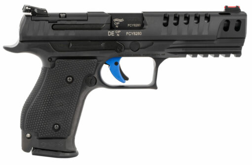 Walther Arms 2846942 PPQ Q5 Match 9mm Luger 5" 15+1 Black Black Ported Slide Black Wraparound Ergonomic Grip