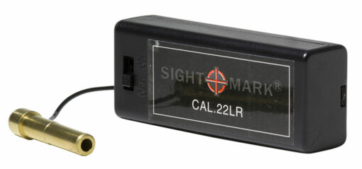 Sightmark SM39021 Boresight  Red Laser for 22 LR Brass Includes Battery Pack & Carrying Case