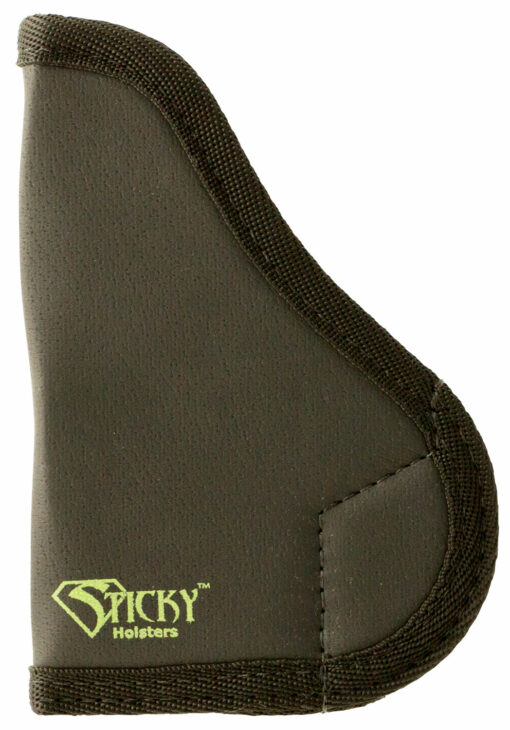 Sticky Holsters MD2 MD-2 S&W Shield Latex Free Synthetic Rubber Black w/Green Logo