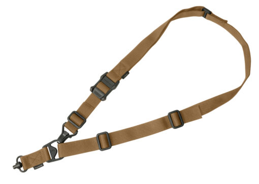 Magpul MAG515-COY MS3 Single QD Sling GEN2 1.25" W Adjustable One-Two Point Coyote Nylon Webbing for Rifle