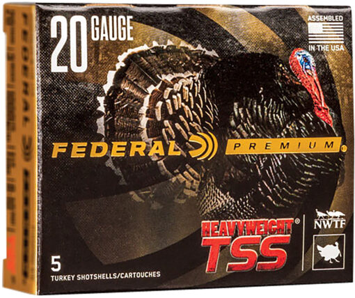 Federal PTSSX257F9 Premium Heavyweight TSS 20 Gauge 2.75" 1 1/8 oz 9 Shot 5 Per Box/ 10 Cs