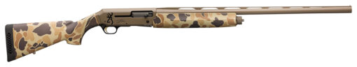Browning 011430204 Silver Field 12 Gauge 28" 4+1 3.5" Flat Dark Earth Cerakote Vintage Tan Camo Fixed w/Textured Grip Panels Stock Right Hand (Full Size)