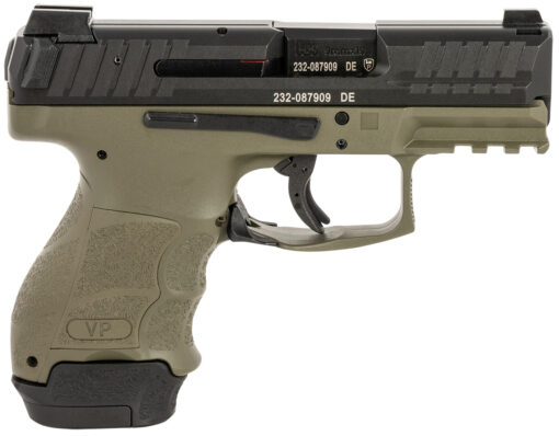 HK 81000815 VP9SK Subcompact 9mm Luger 12+1/15+1 3.39" Serrated Slide
