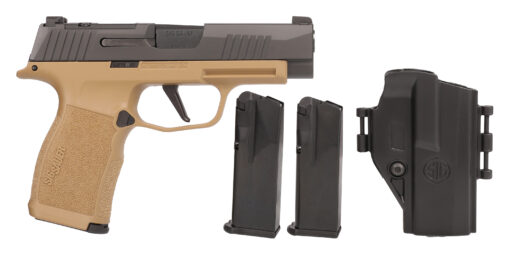 SIG P365XL 9MM 3.7 TWO TONE FDE 12RD VALUE PACK
