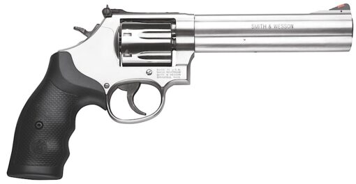 Smith & Wesson 164198 Model 686 Plus 357 Mag or 38 S&W Spl +P  Stainless Steel 6" Barrel & 7rd   Cylinder
