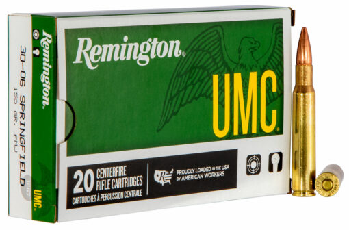 Remington Ammunition 23699 UMC  30-06 Springfield 150 gr Full Metal Jacket 20 Per Box/ 10 Cs