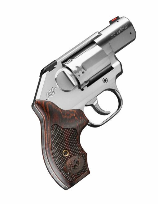 Kimber 3400009 .357 Magnum K6s Deluxe Carry Revolver (DCR) 6-Shot 2" Barrel Wood Grips Fiber Optic Sights