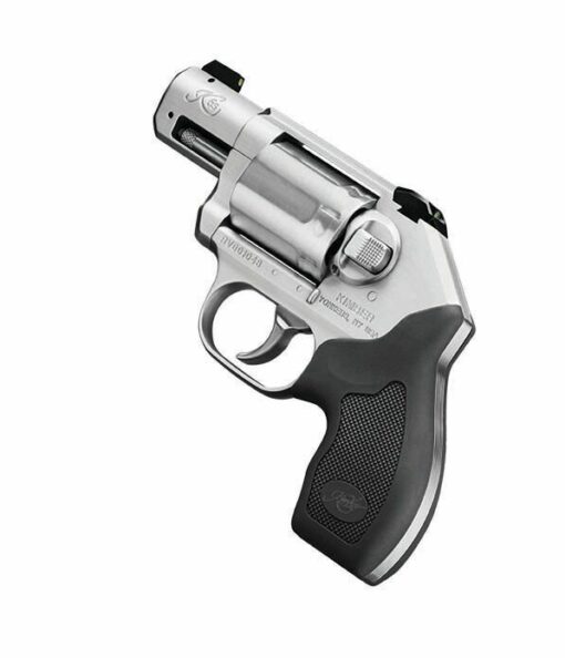 Kimber 3400010 .357 Magnum K6S STAINLESS 6-Shot Revolver 2" Barrel Black Rubber Grips