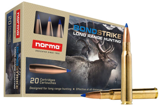 Norma Ammunition 20176422 Dedicated Hunting Bondstrike Extreme 30-06 Springfield 180 gr Bonded Polymer Tip 20 Per Box/ 10 Cs