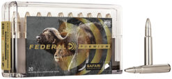 Federal P416T1 Premium Safari Cape-Shok 416Rigby 400gr Trophy Bonded Bear Claw 20 Per Box/10 Case